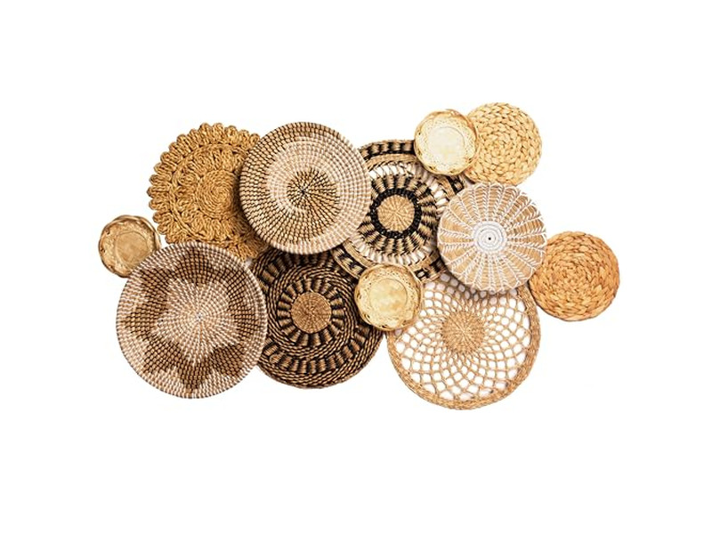 Decorações de Praia para Casa Decoração de Parede Circular Colorida Liquidação Barata