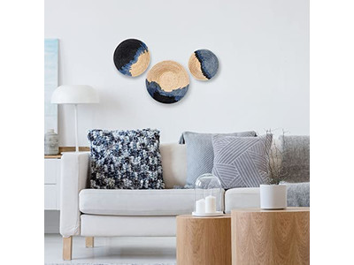 Conjuntos de Pratos Decorativos de Parede Artesanato Decoração Doméstica