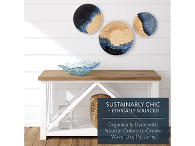 Conjuntos de Pratos Decorativos de Parede Artesanato Decoração Doméstica