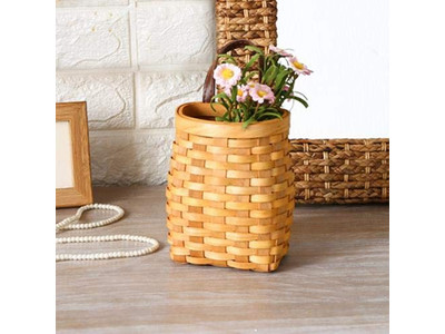 Decoração de Parede Infantil Boho Arte Decorativa Cesta de Pendurar ao Ar Livre