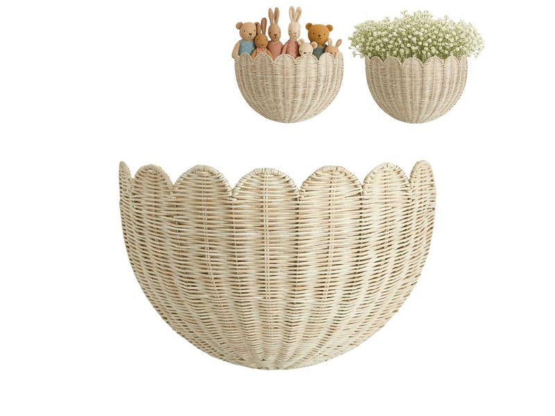 Cestas Africanas Decoração de Parede Arte para Quarto Boho Preto e Branco