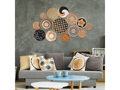 Decoração Boho para Quarto Padrão Africano Parede Boho Armazenamento de Cozinha