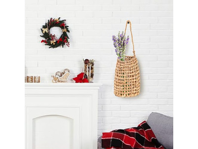 Decoração de Parede Boho Panier Arte de Placa Redonda