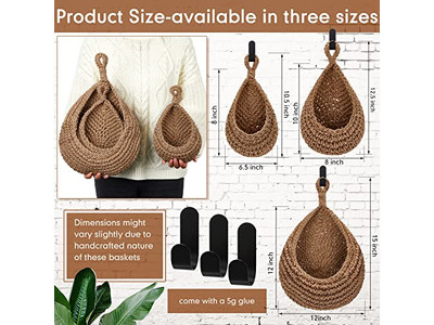 Decoração de Parede de Rattan Acessórios de Decoração de Quarto