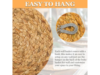 Decorações Redondas para Parede Arte de Hotel Decoração de Capim-Marinho África Show ao Vivo